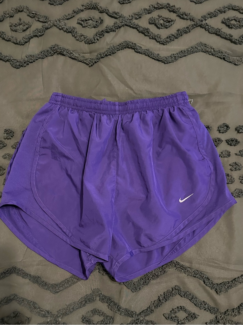 Nike Women's Purple Dri-FIT Running Shorts Sz small